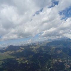 Flugwegposition um 11:33:06: Aufgenommen in der Nähe von Gemeinde Strassen, Strassen, Österreich in 2640 Meter